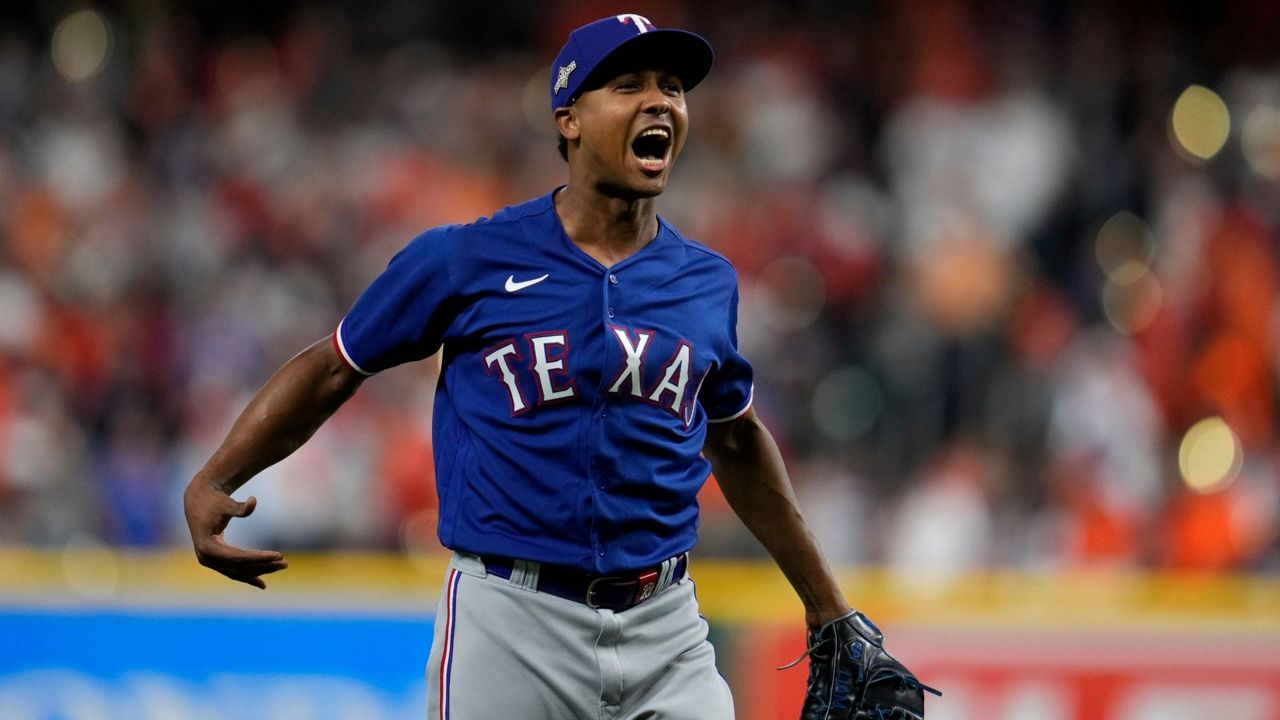 Rangers get 2 0 win in Game 1 of ALCS